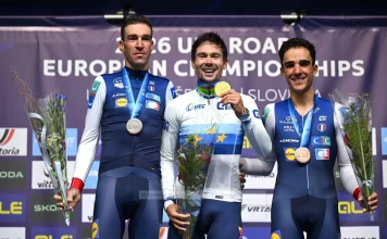 Primoz Roglic es campeon de Europa de contrarreloj en casa