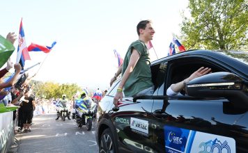 Pogačar explica por qué no corrió el Europeo y homenajea a Mezgec