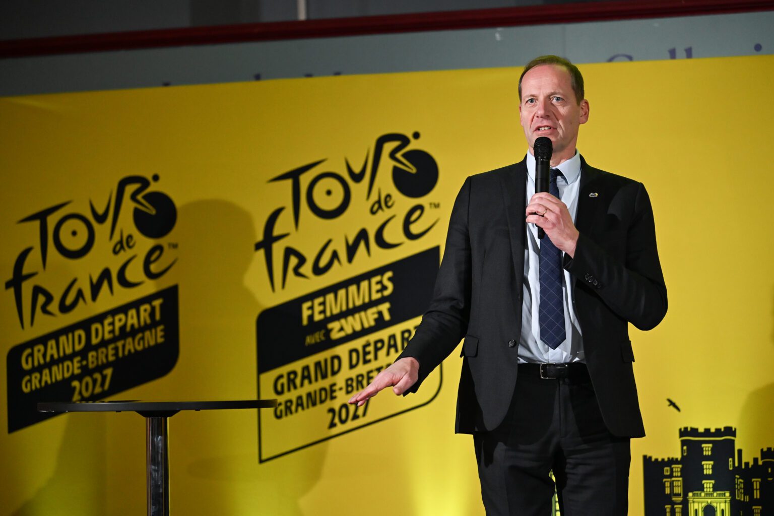 Proyección oficial del Grand Départ del Tour de France 2027 en Gran Bretaña